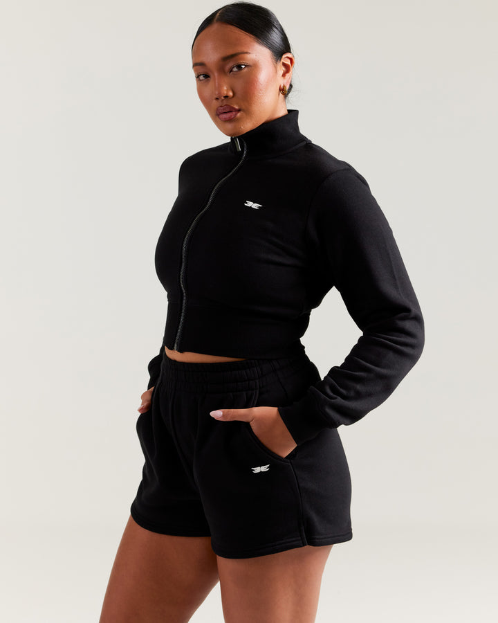 Omni Zip Through - Black