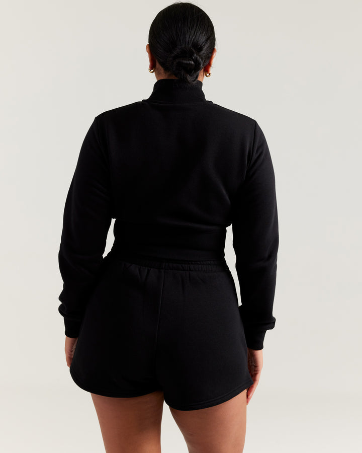 Omni Zip Through - Black