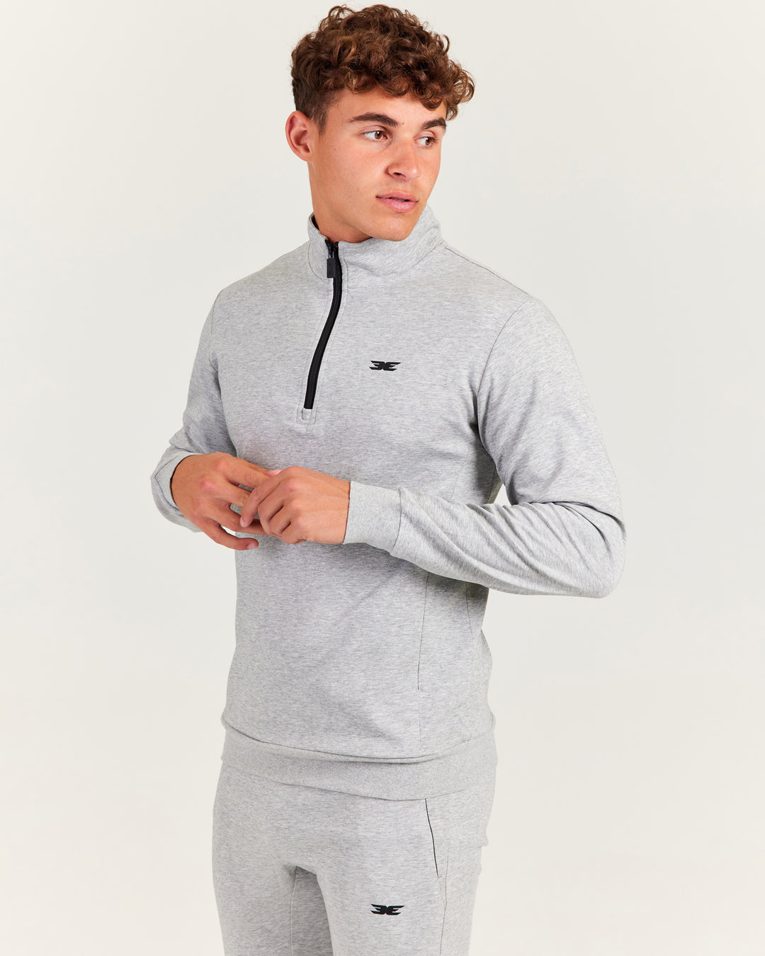 Prime 1/4 Zip - Grey