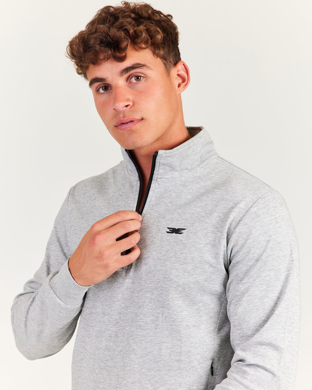 Prime 1/4 Zip - Grey