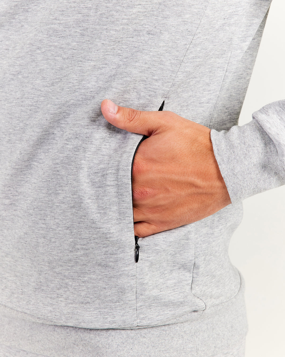 Prime 1/4 Zip - Grey