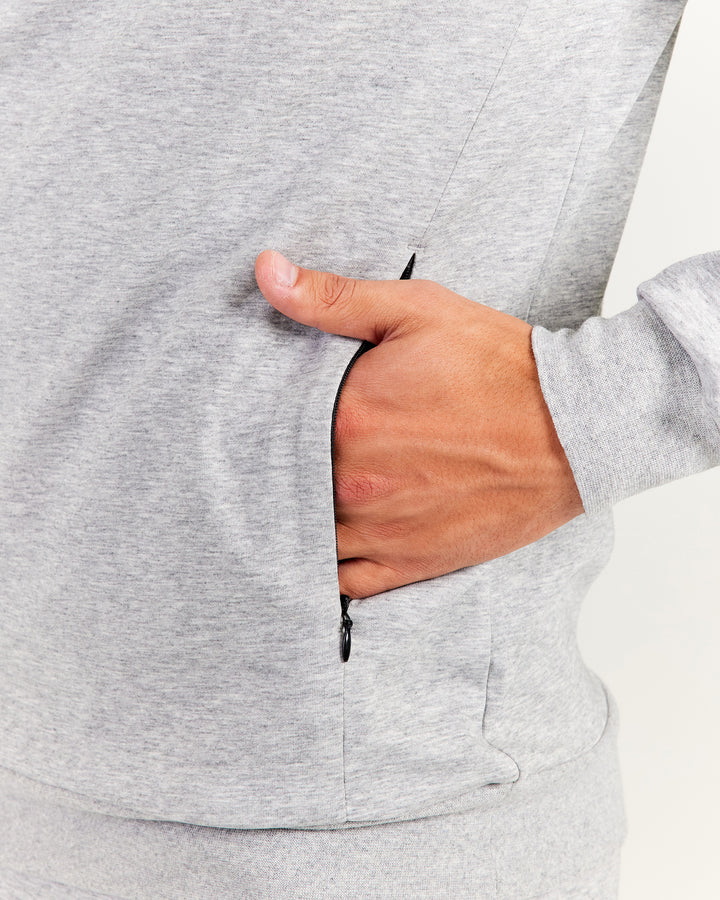 Prime 1/4 Zip - Grey