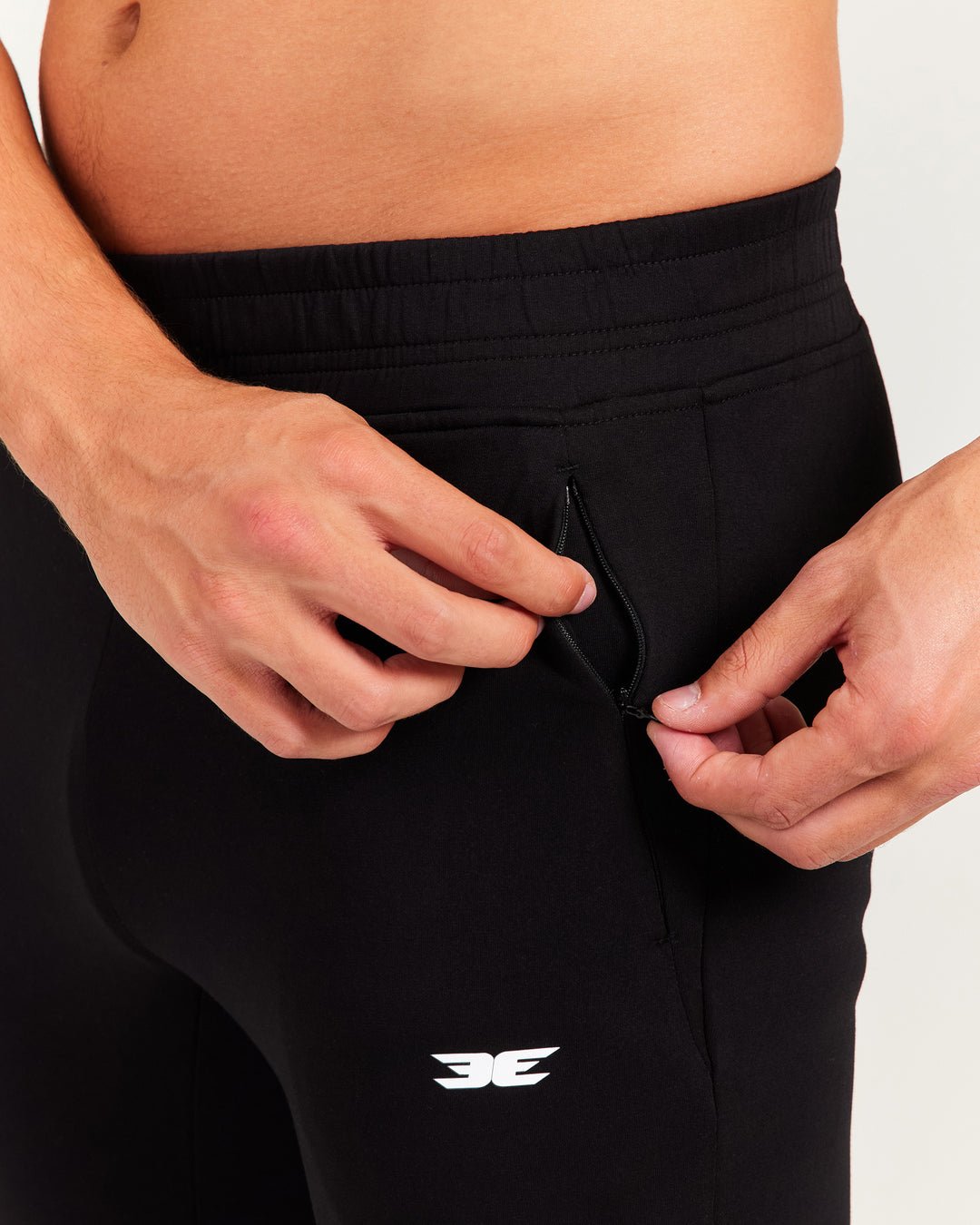 Prime Zip Jogger - Black