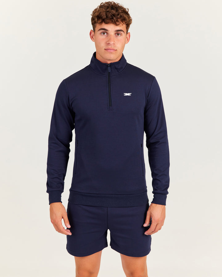 Prime 1/4 Zip - Navy