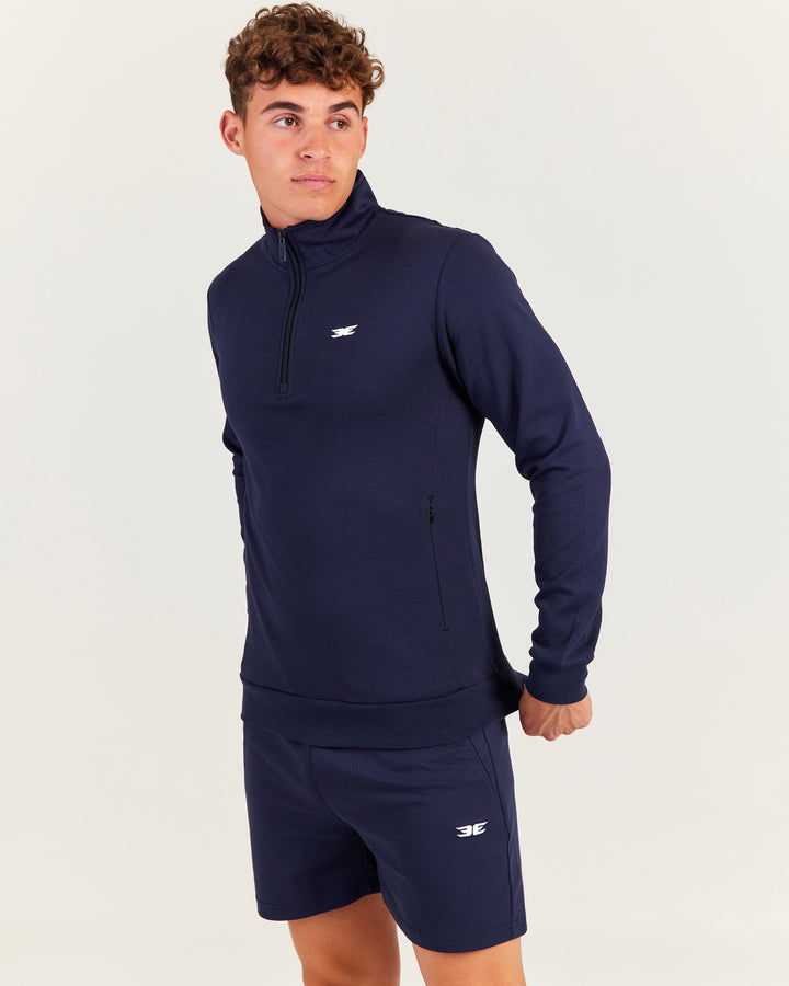 Prime 1/4 Zip - Navy