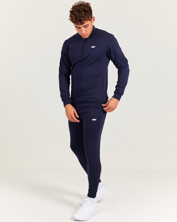 Prime Zip Jogger - Navy