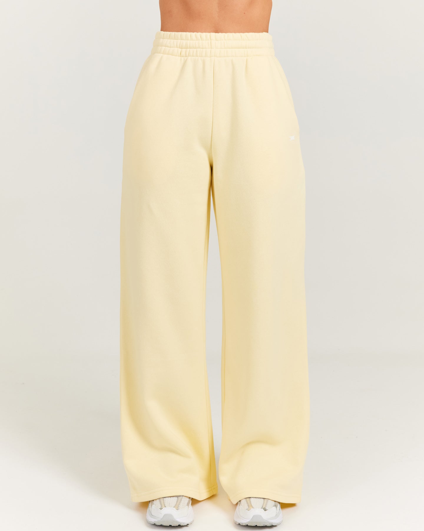 Omni Wide Leg Trackpants - Butter