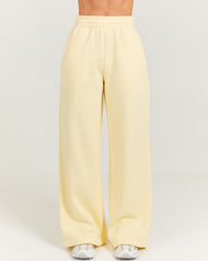 Omni Wide Leg Trackpants - Butter