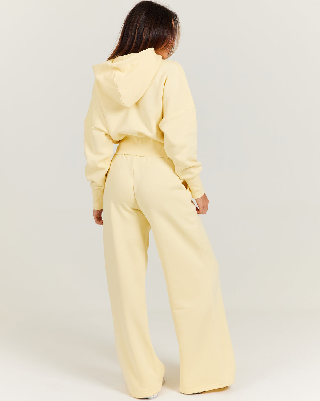Omni Wide Leg Trackpants - Butter