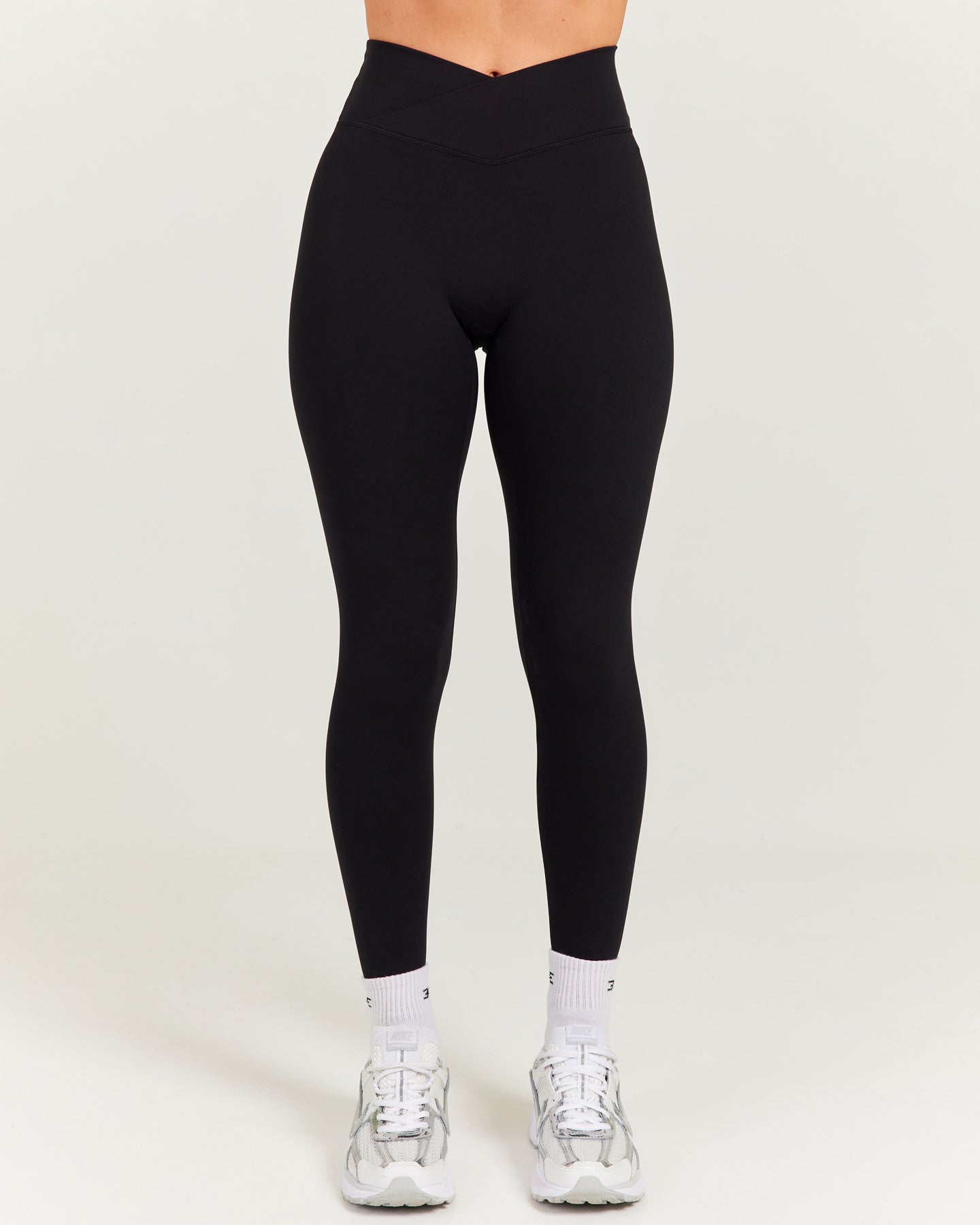 Cross Over Leggings - Black – Elite Eleven