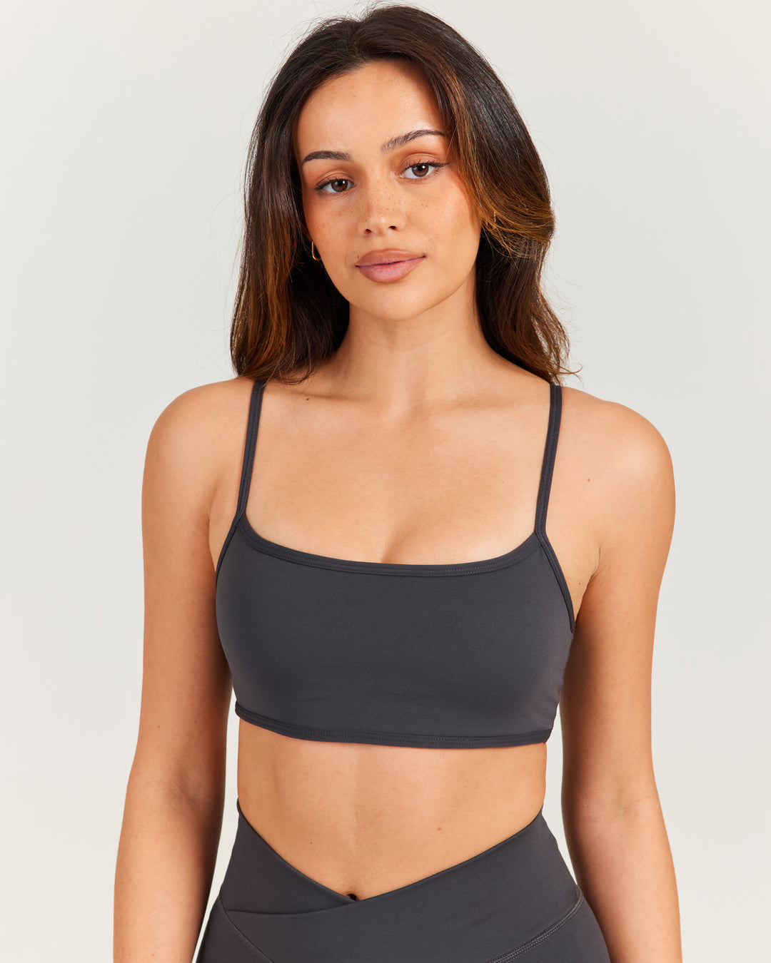 Aura Core Bra - Charcoal