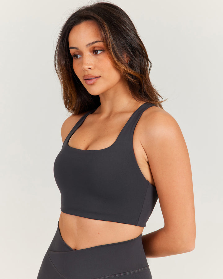 Aura Motion Bra - Charcoal
