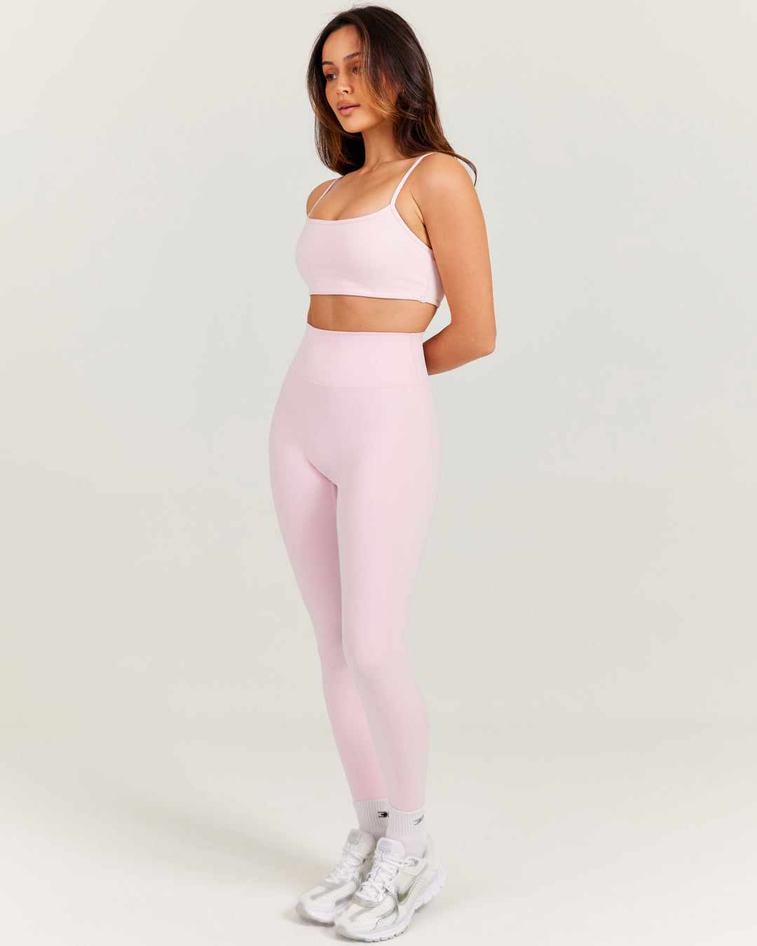 Aura SF Leggings - Blush Pink