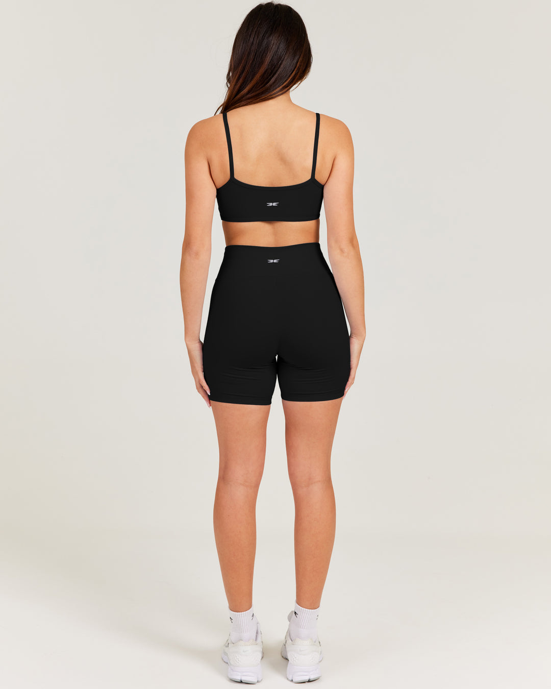 Front Scrunch Shorts - Black