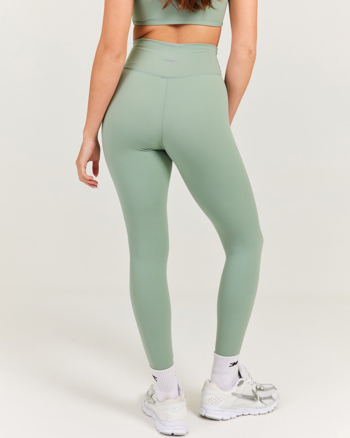 Cross Over Leggings - Dusty Sage – Elite Eleven