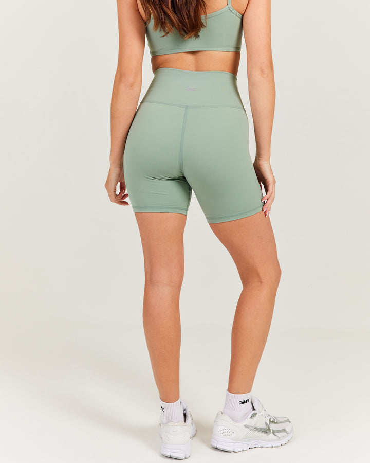 Aura SF Shorts - Dusty Sage