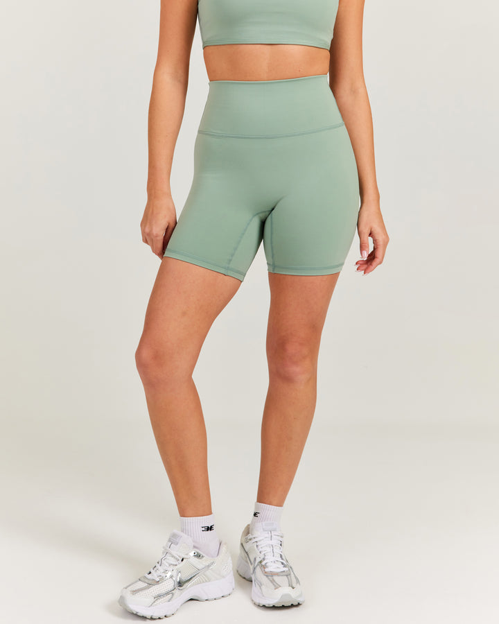 Aura SF Shorts - Dusty Sage