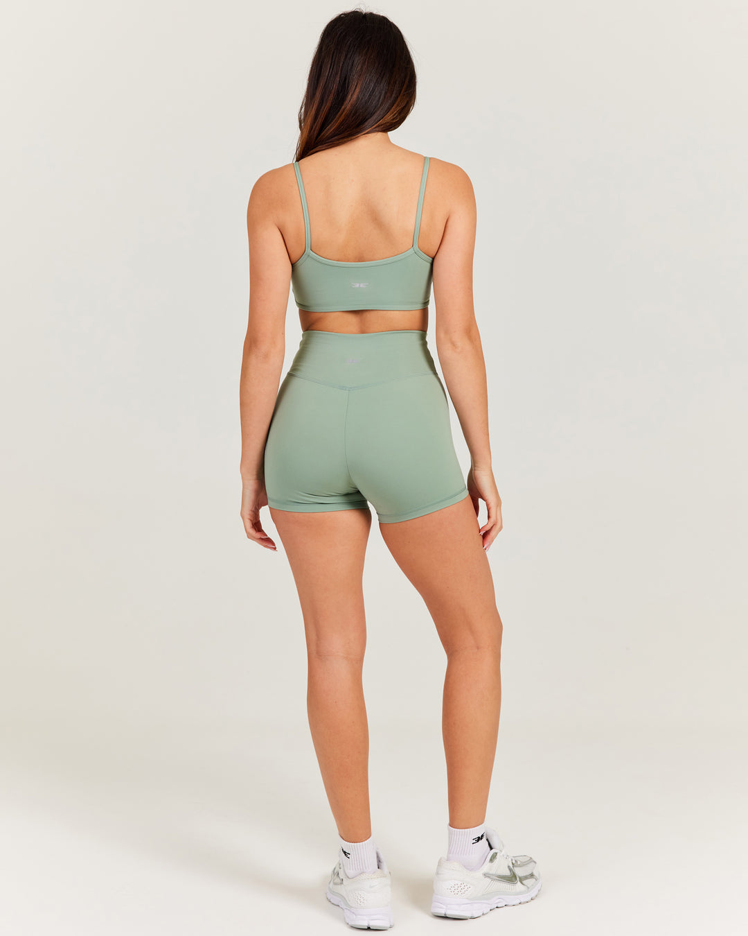 Aura Micro Cross Over Shorts - Dusty Sage