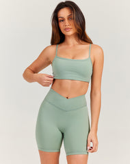 Aura Core Bra - Dusty Sage