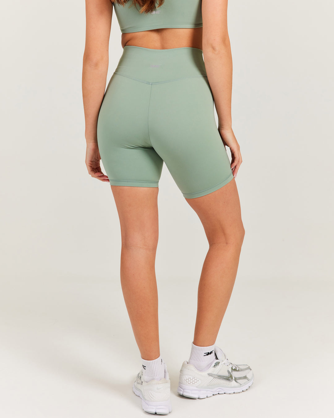 Aura Cross Over Shorts - Dusty Sage