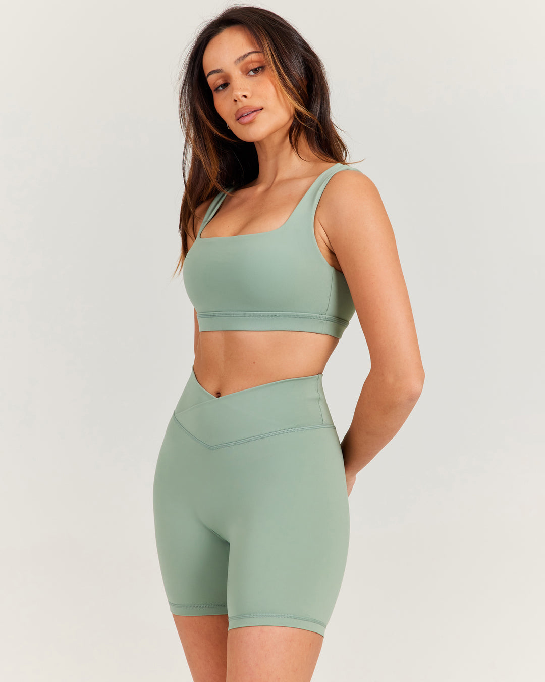 Aura Muse Bra - Dusty Sage