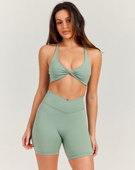 Aura Vantage Bra -  Dusty Sage