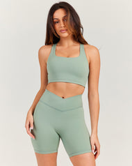 Aura Motion Bra - Dusty Sage