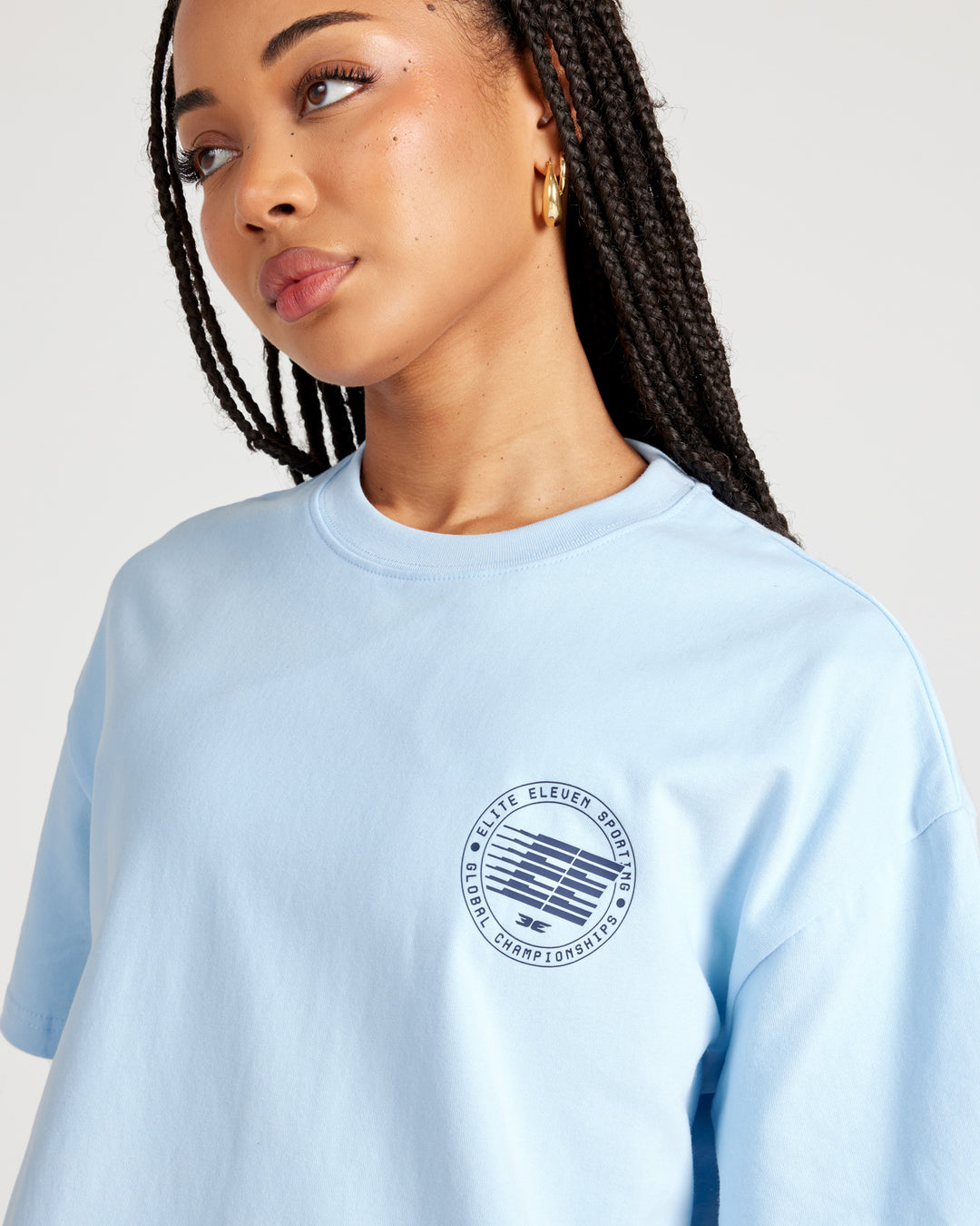 Global Championship Women's Tee - Blue