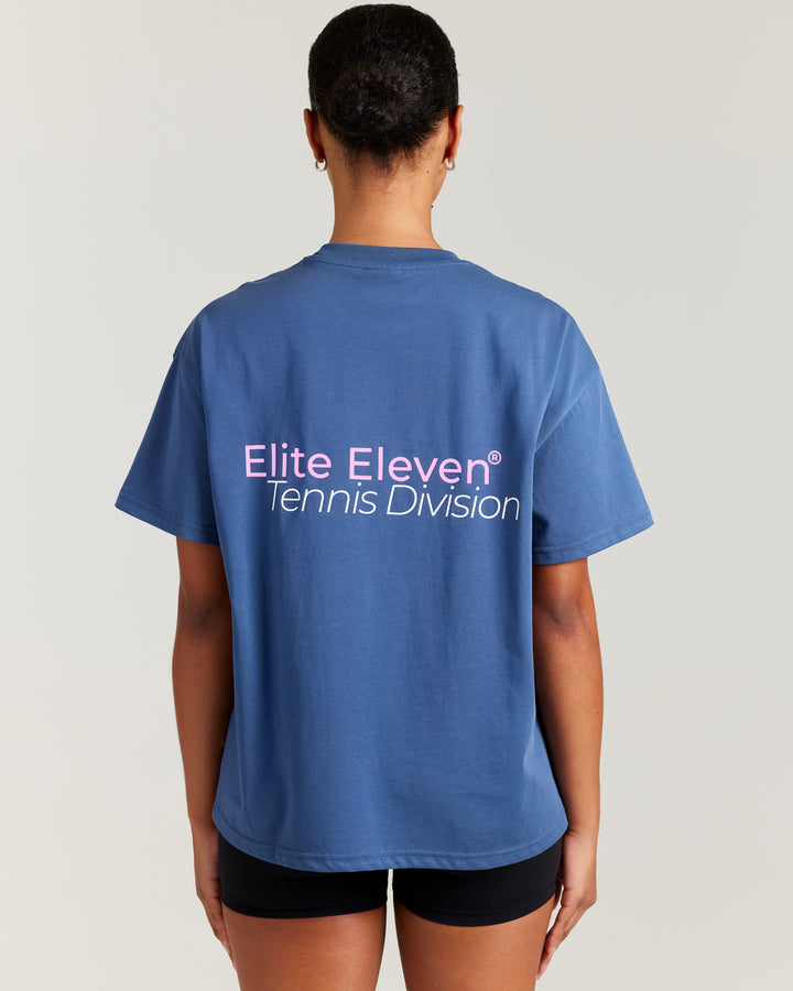Women's Empire Tee - Steel Blue
