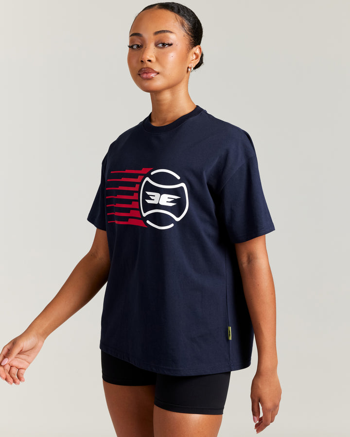 Women's Empire Tee - Navy