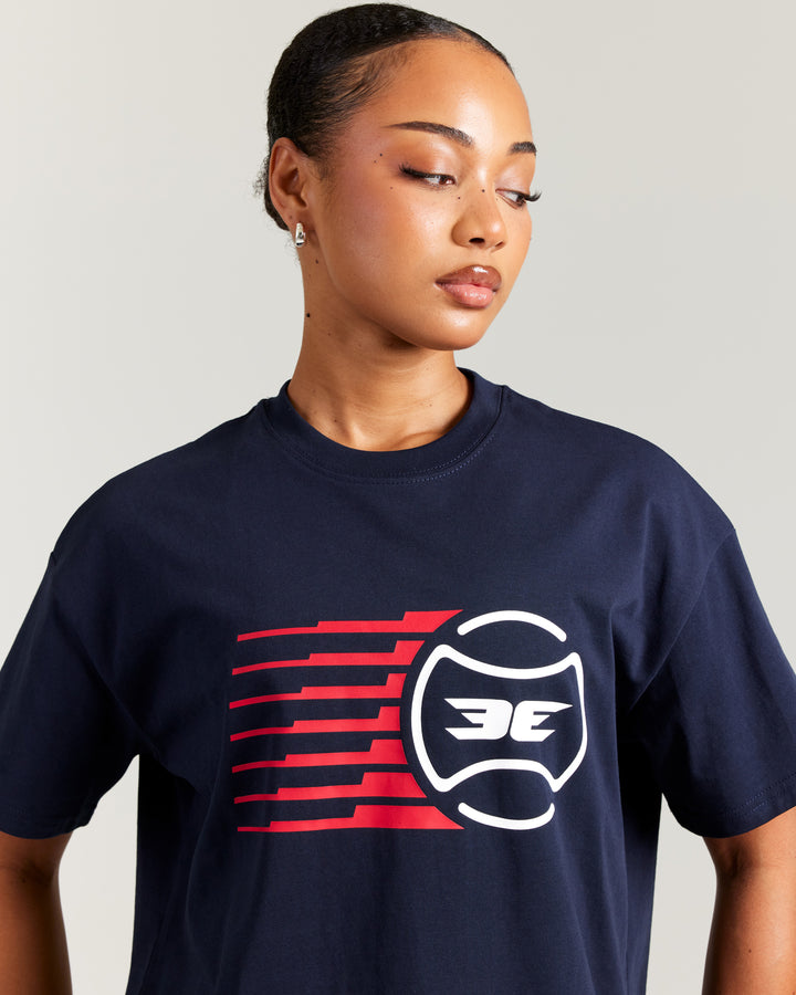 Women's Empire Tee - Navy