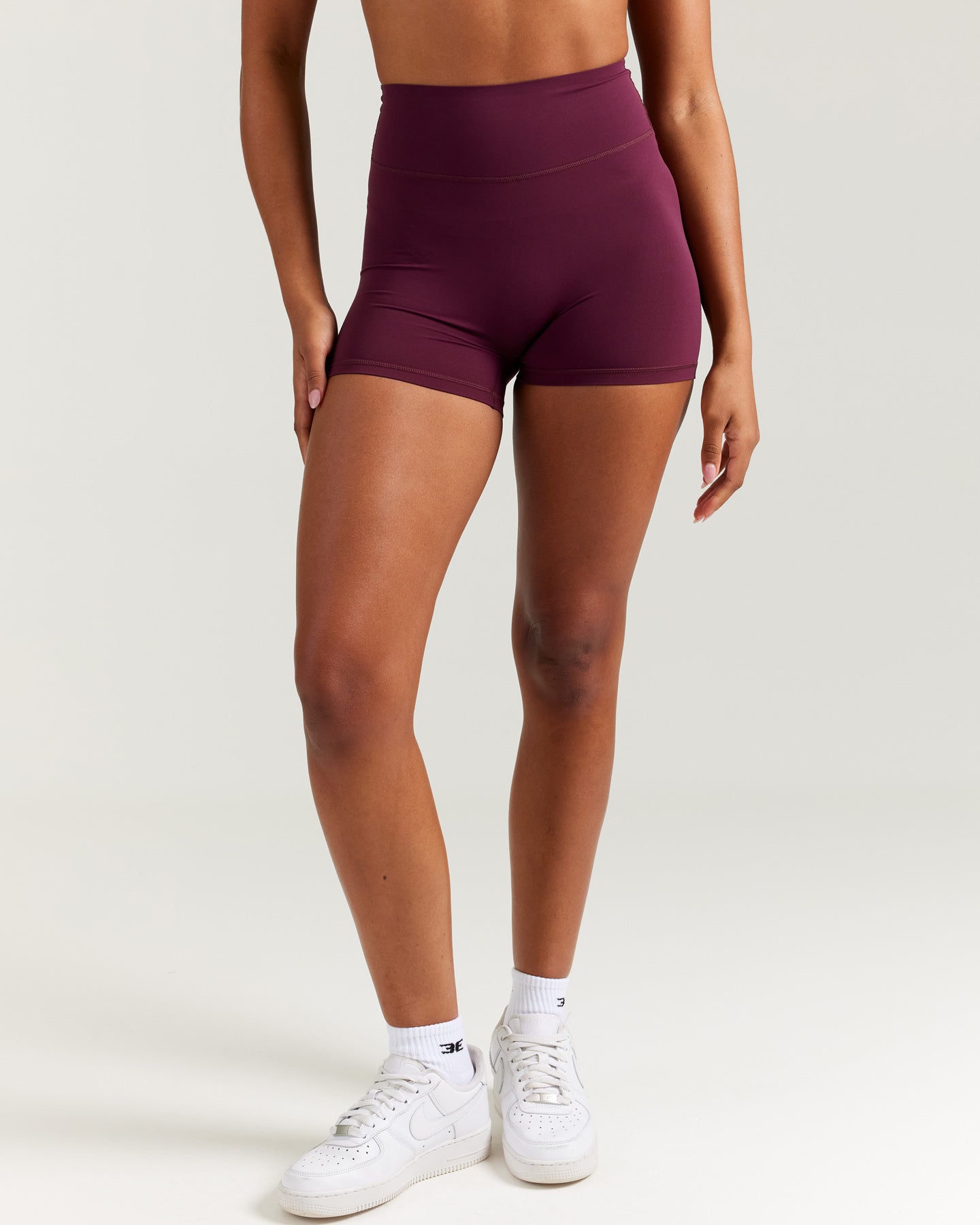 Airey Mini Shorts - Cherry Cola