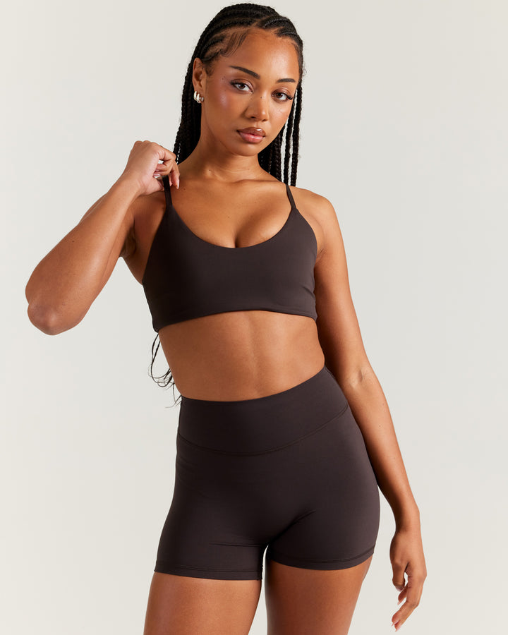 Airey Micro Bra - Coffee Bean