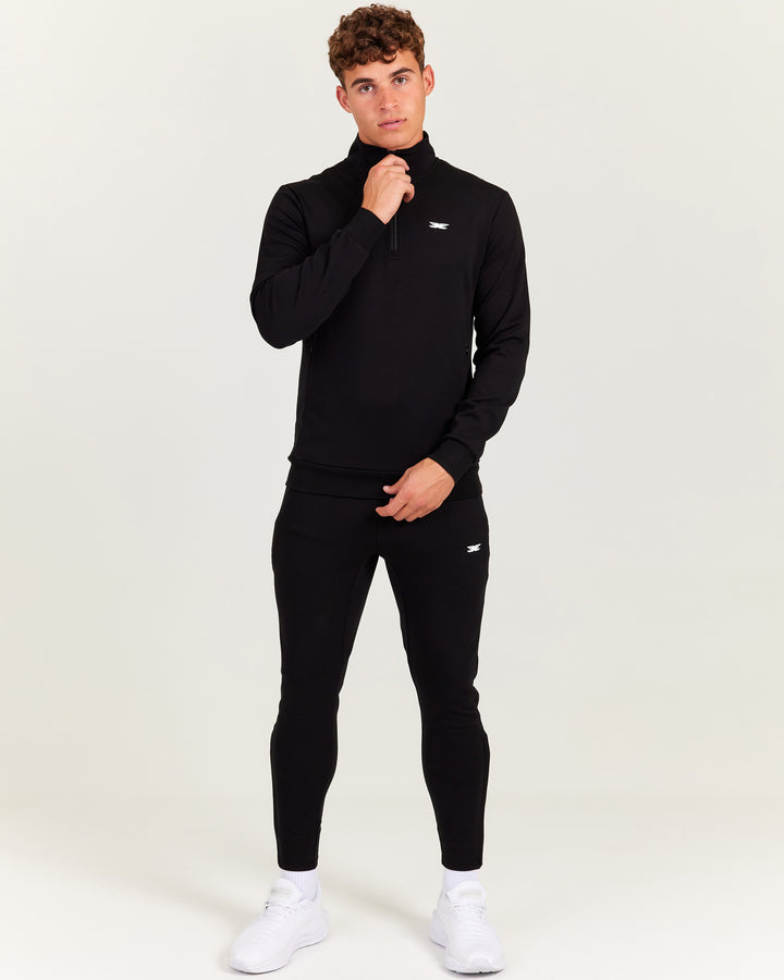 Prime Zip Jogger - Black