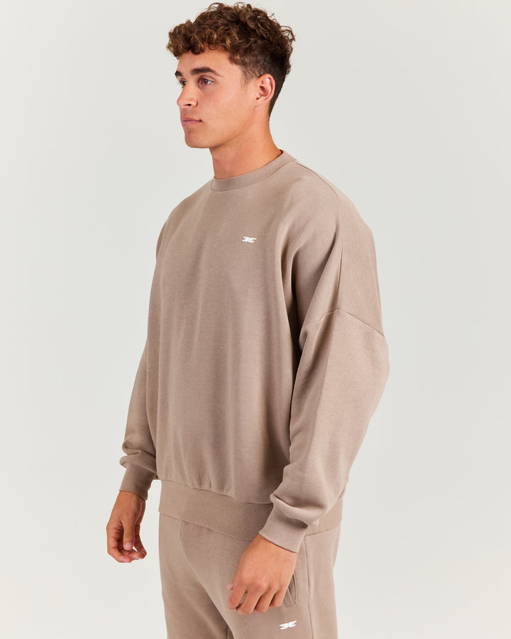 Omni Unisex Crewneck - Toasted Cashew