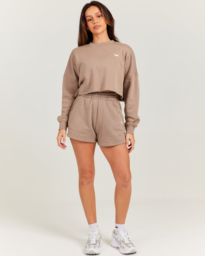 Omni Women's Shorts - Toasted Cashew