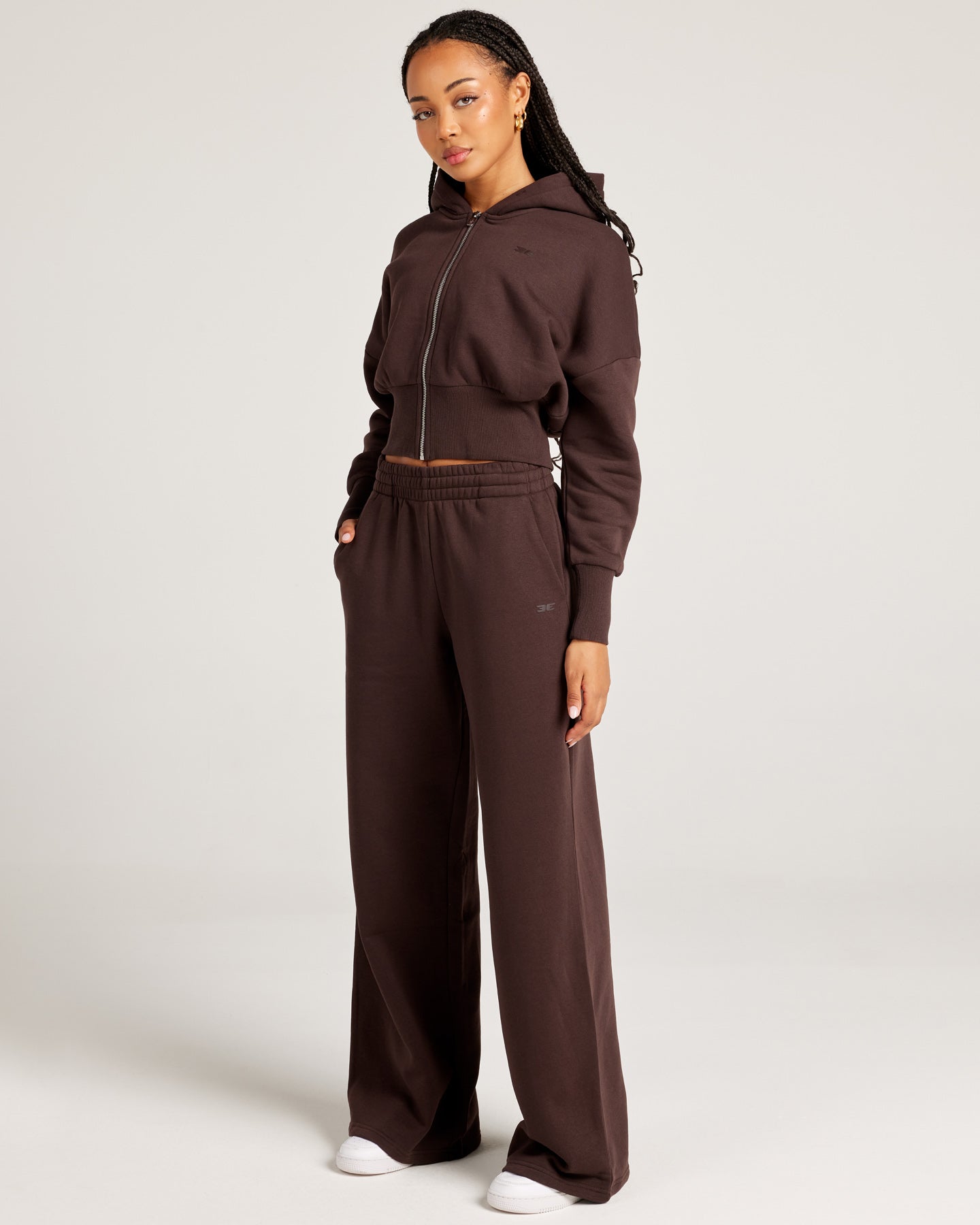 Omni Wide Leg Trackpants - Espresso – Elite Eleven