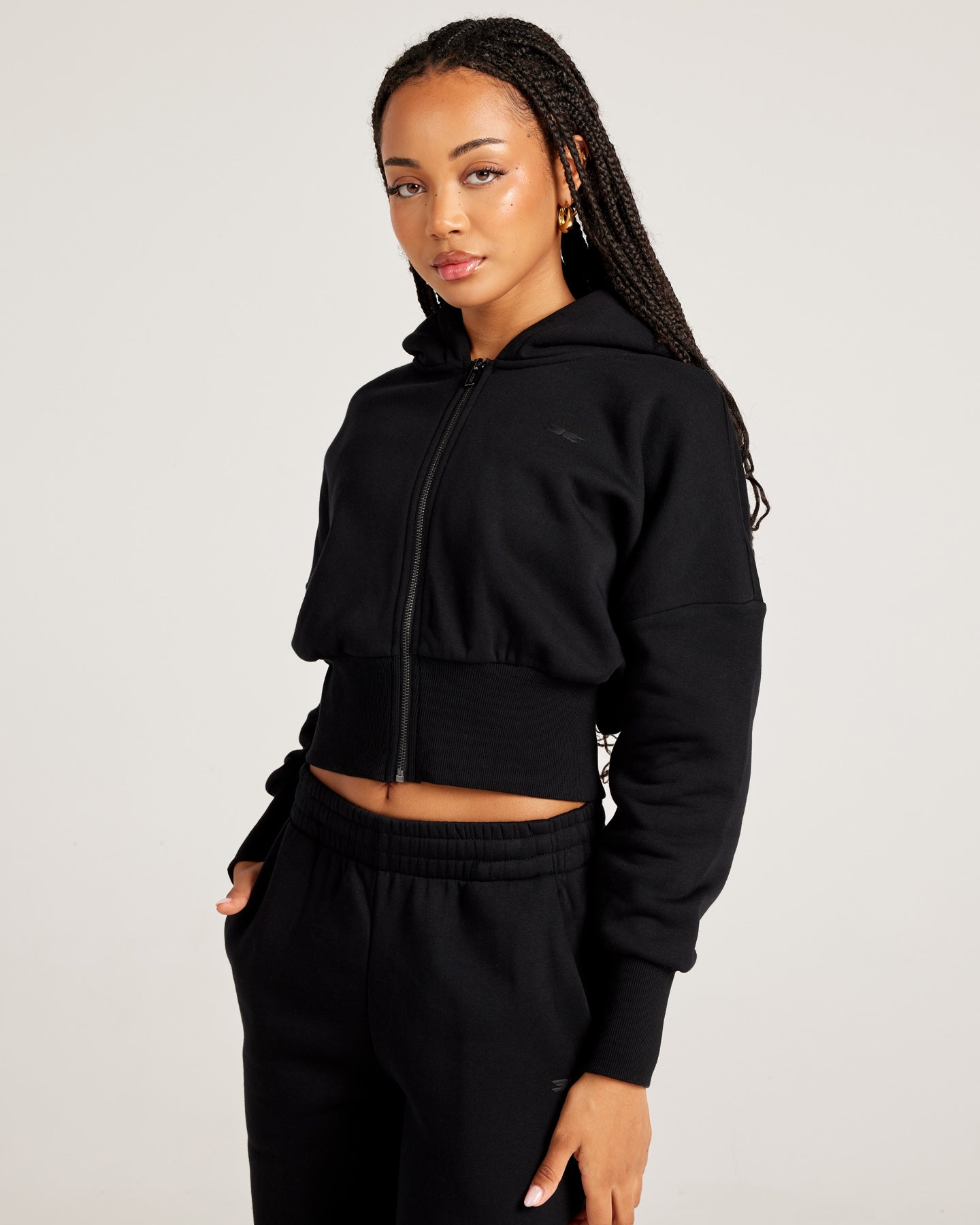 Omni Zip Through Hoodie - Black/Black – Elite Eleven