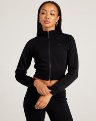 Omni Zip Through - Black/Black