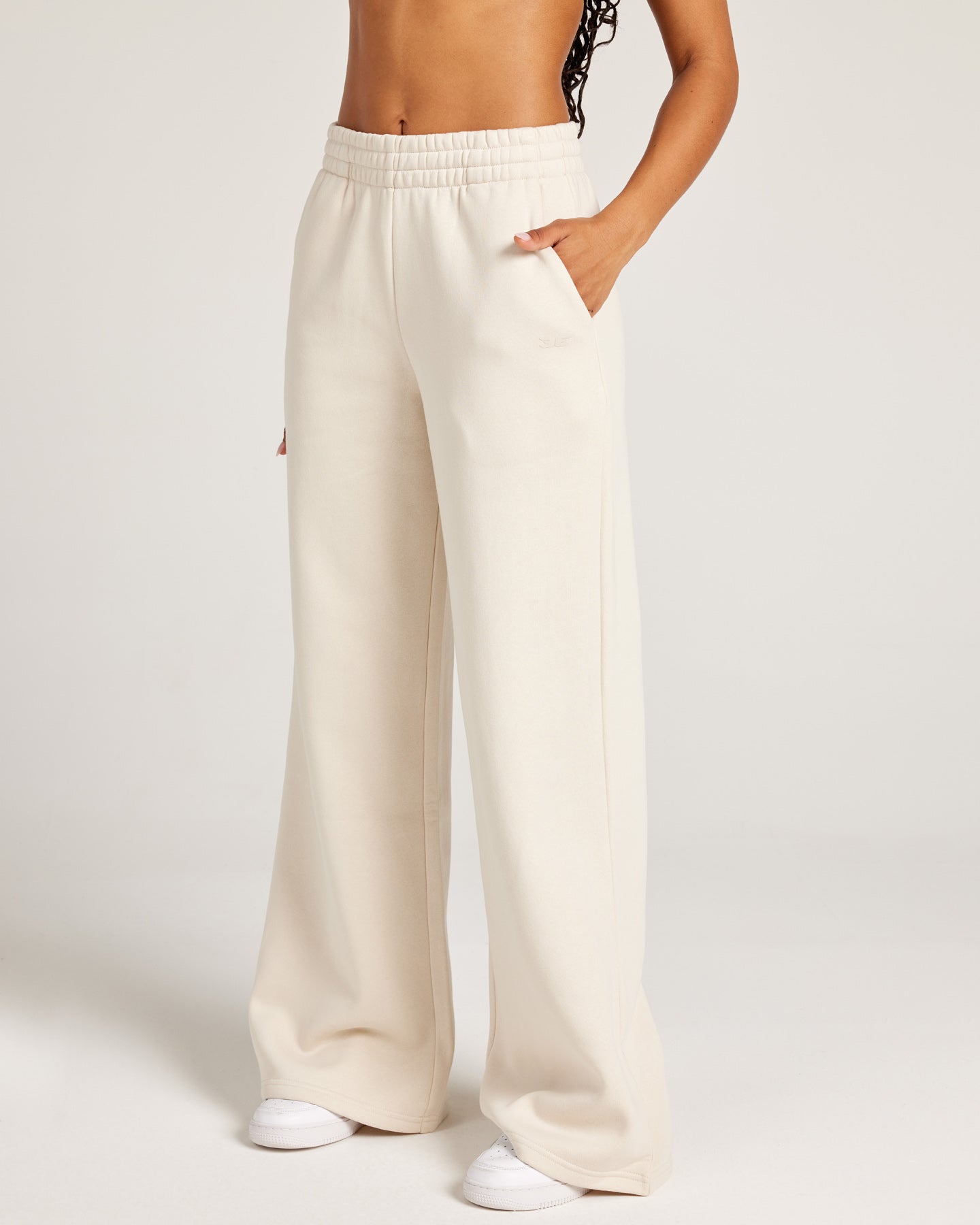 AFENDS Womens Boundless - Wide Leg Trackpants - Worn Jade