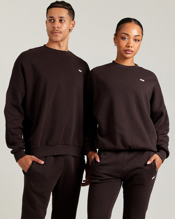 Omni Unisex Crewneck - Coffee Bean