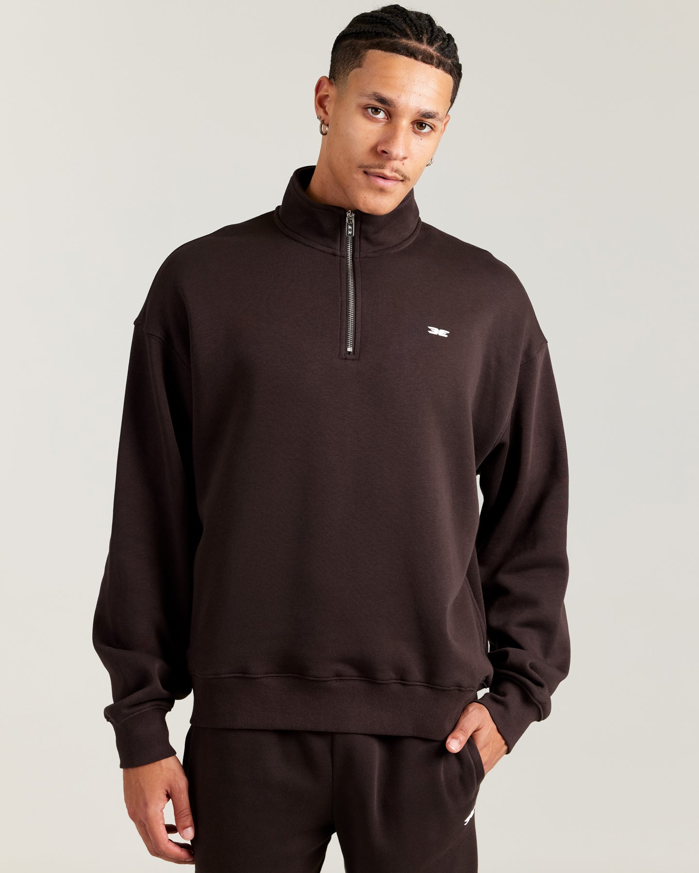 Omni Unisex 1/4 Zip - Coffee Bean – Elite Eleven