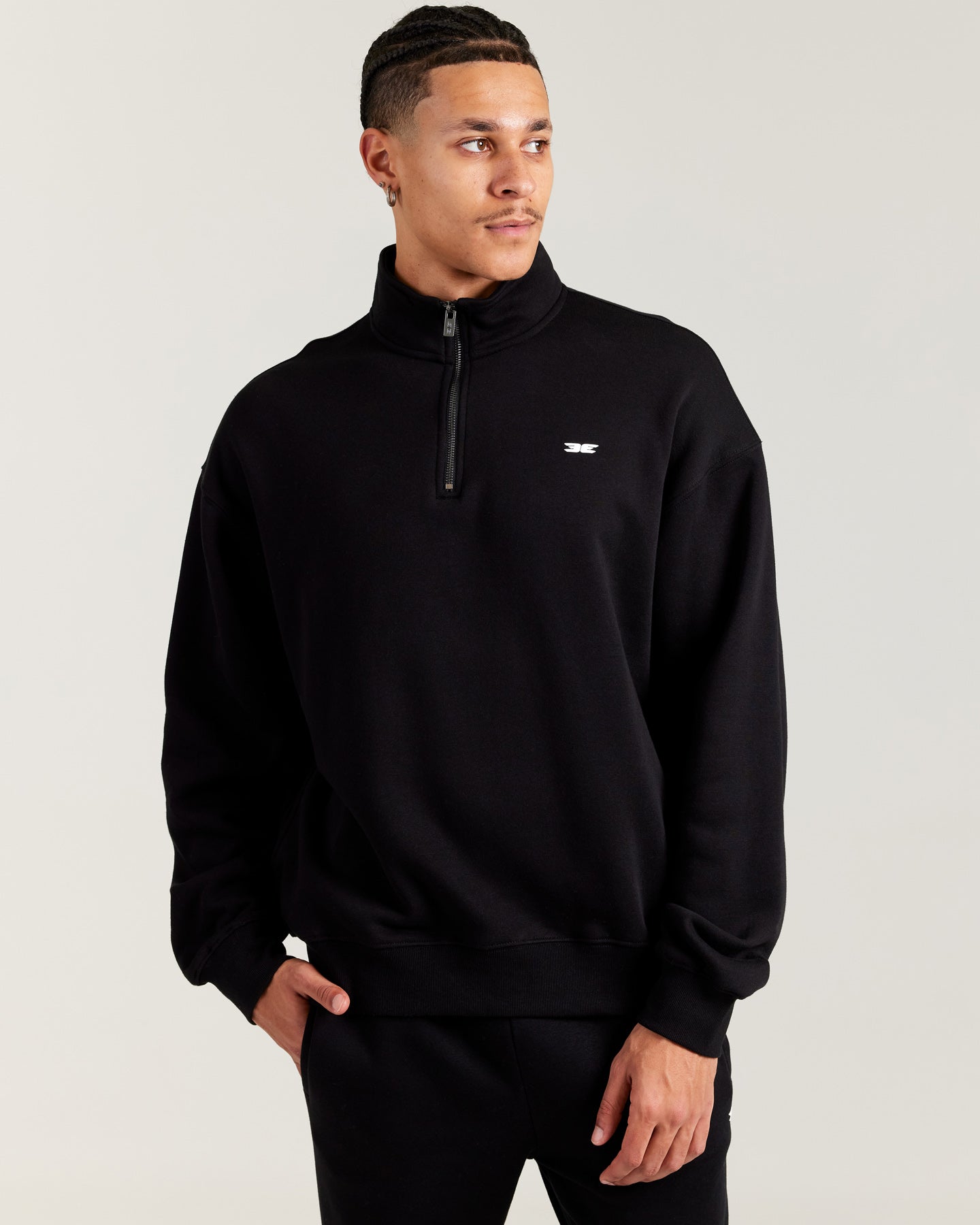 Omni Unisex 1/4 Zip - Black – Elite Eleven