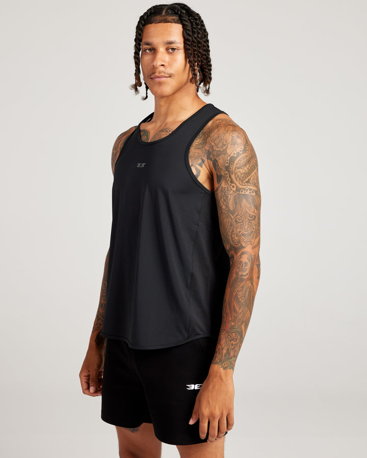 Men's ProSport Singlet - Black