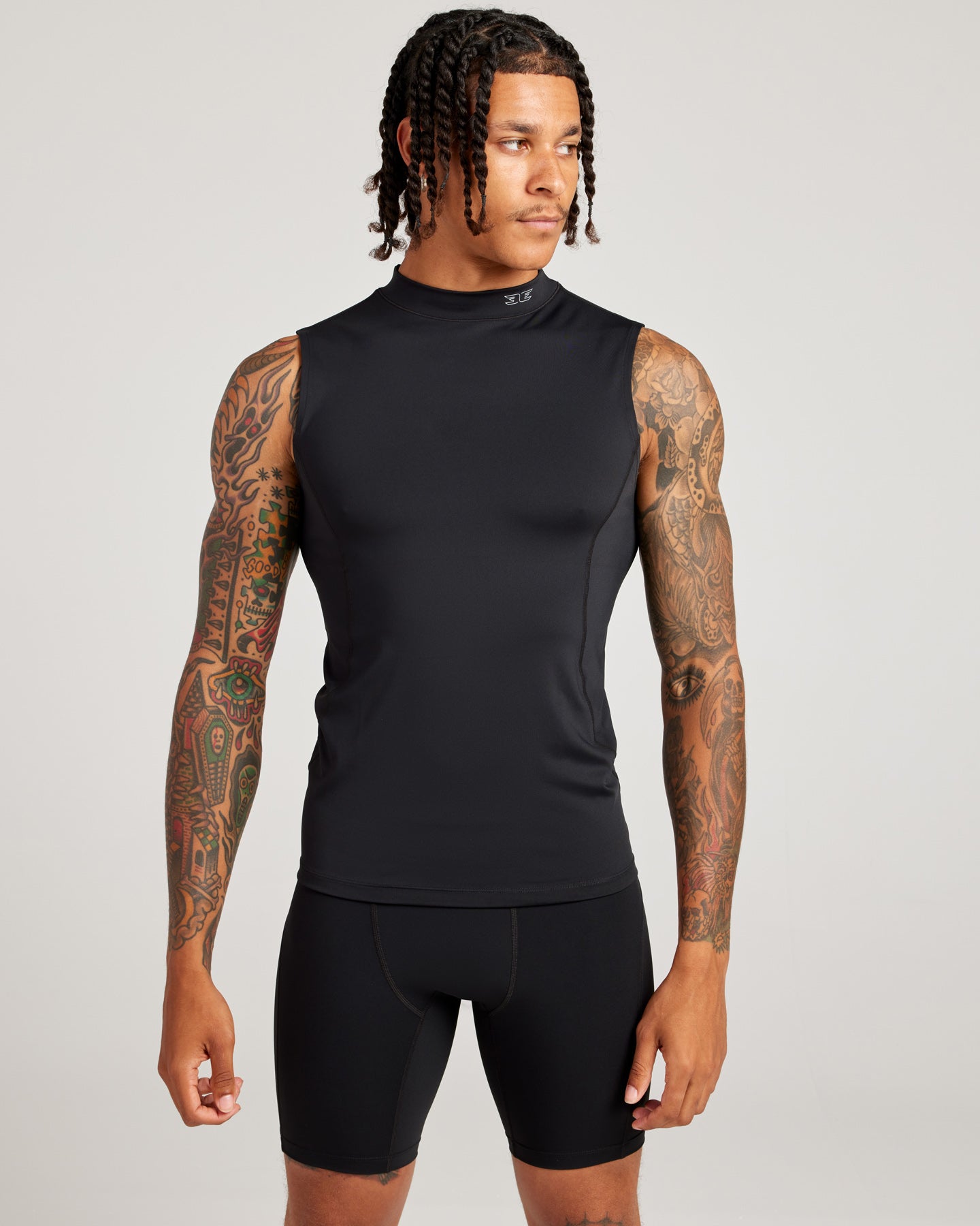その他 M FCRB 22SS S/S MOCK NECK TRAINING TOP Men's ProForm Mock Neck Tank - Black – Elite Eleven
