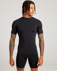 Men's ProForm Mock Neck Tee - Black