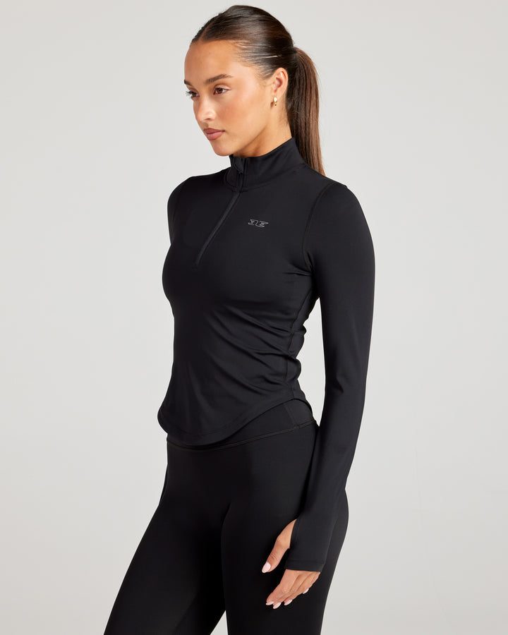 ProForm Curved 1/4 Zip - Black