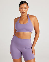 Aura Halter V2 Bra - Grape