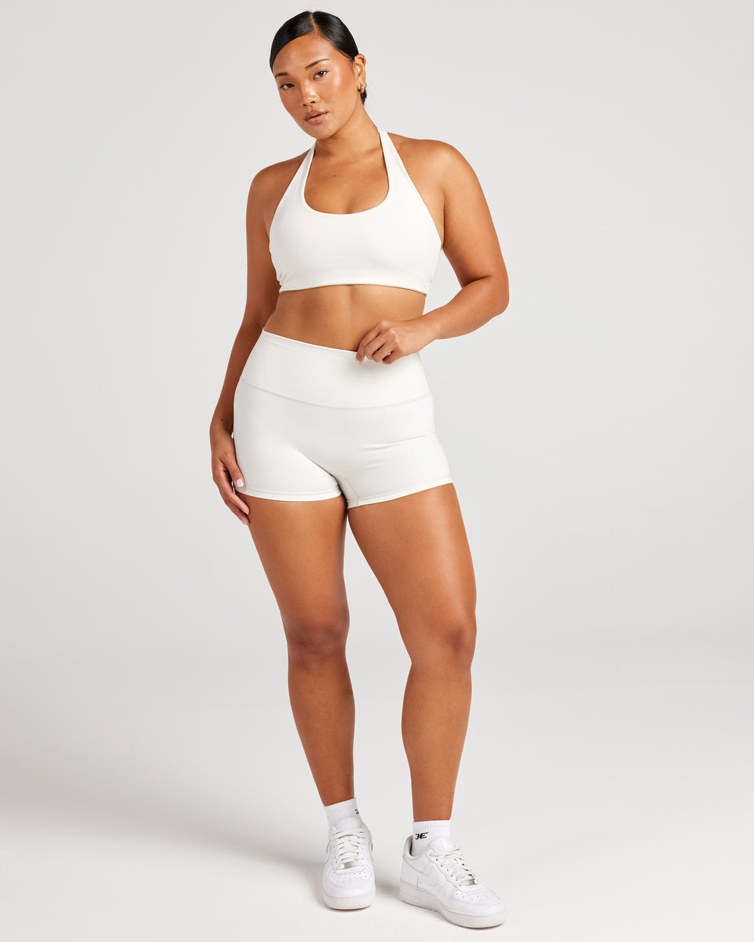 Aura SF Micro Shorts - Vanilla Latte