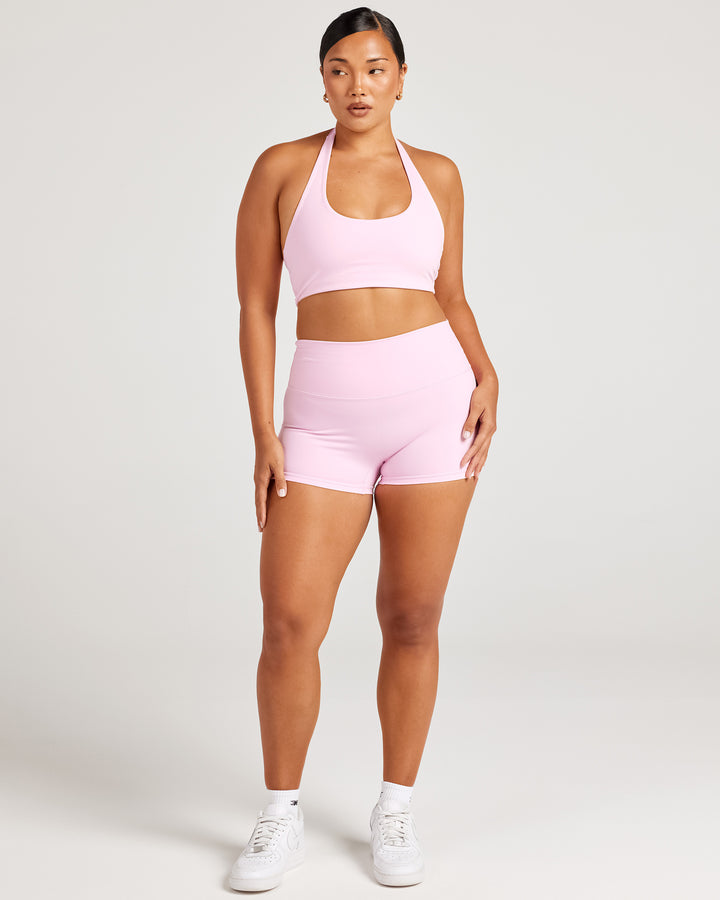 Aura SF Micro Shorts - Candy Pink